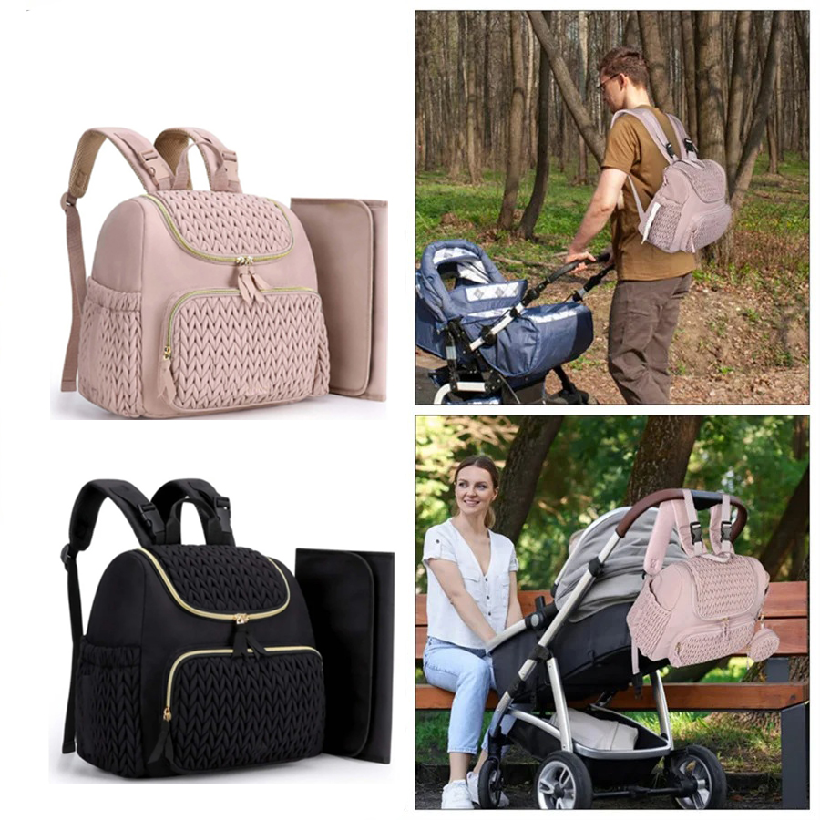 Tas Ransel Popok Bayi Berkapas - Backpack Diaper Bag ulasan dan harga