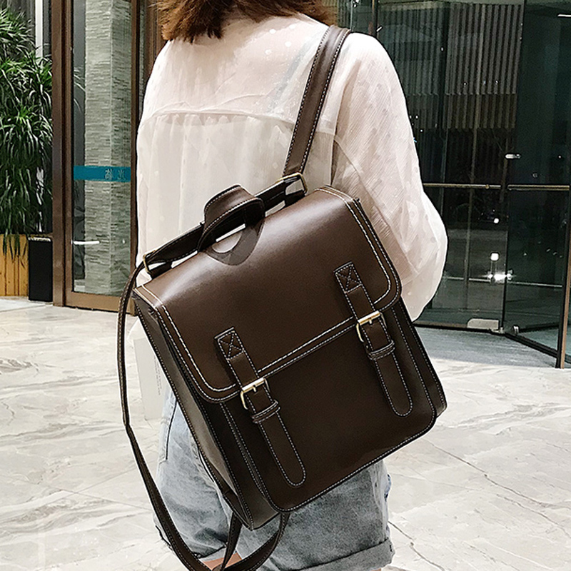 Ransel Antik Wanita Tas Kulit  - Leather Backpack Vintage ulasan dan harga