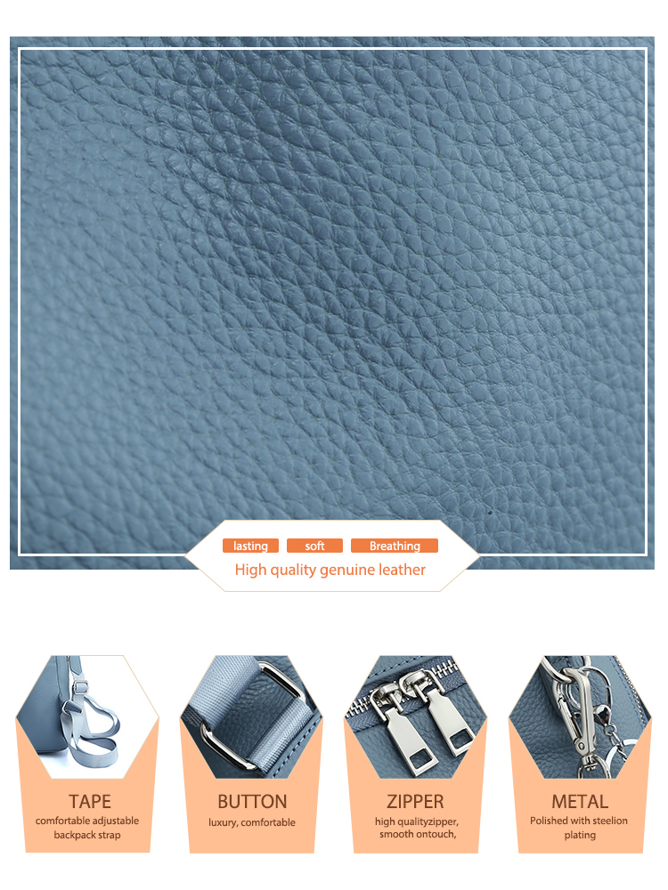 Zency Tas Ransel Kulit Asli Wa - Fashion Backpack Women ulasan dan harga