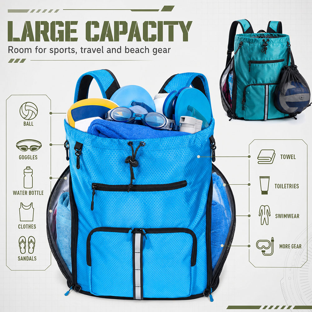 Tas Ransel Serut Kapasitas Bes - Drawstring Gym Bag ulasan dan harga